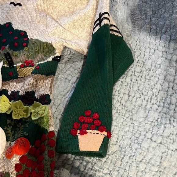 Vintage Harvest embroidered Sweater! So cute , never worn. - Picture 4 of 16